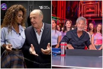 Gerry Scotti e Samira Lui rispondono a Fiorello… in catene