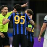 Inter-Shakhtar, nerazzurri in dieci al 68’: Bastoni espulso dopo due gialli in due minuti