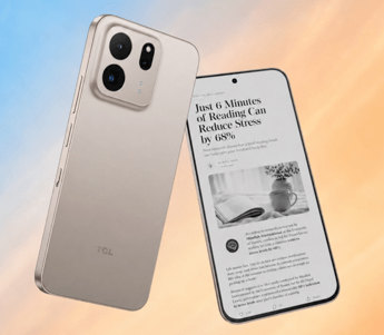 TCL P80 Ultra Nxtpaper: lo smartphone che sfida Kindle