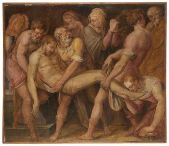 ‘Trasporto di Cristo al Sepolcro’ di Vasari all’asta a Milano